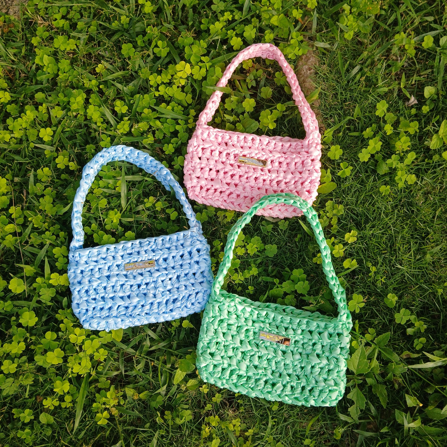 Silk Ribbon purse