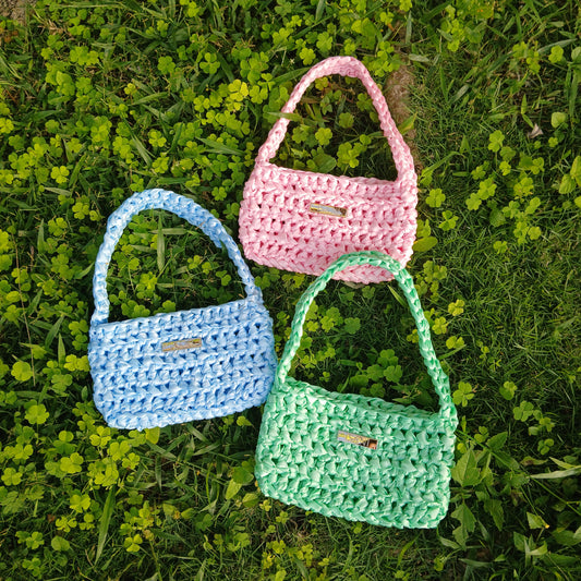 Silk Ribbon purse