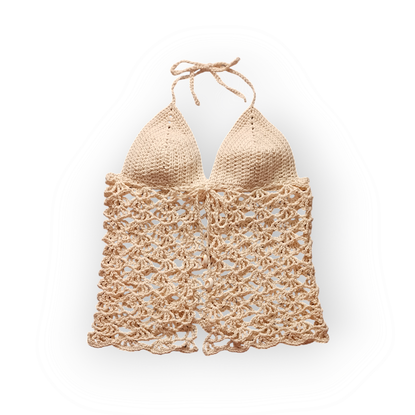 Mermaid Lace Halter top